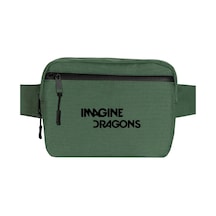 Imagine Dragons Logo Yeşil Bel Çantası