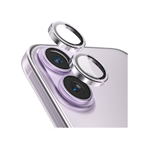 İphone 17 Uyumlu Safir Lens Çizilmez Dayanıklı Kamera Koruyucu Mavi