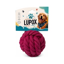 Pamuk Standart Köpek Oyun Topu Kırmızı