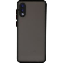 Samsung Galaxy A02 Kılıf Montreal Silikon Kapak - Siyah