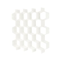 Cbtx Ayarlanabilir Çekmece Petek Fıçı Bölücü Dıy Organizatör Sıralama Çorap Saklama Kutusu Beyaz