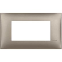 Bticino Classia Serisi 4 Modül Titanium Metal-çerçeve R4804tm