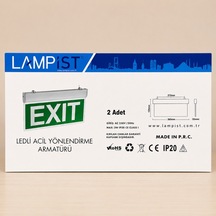 Lampist Ledli Acil Yönlendirme Armatürü