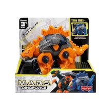 Trex Dinazor Işıklı Ve Sesli Happy Kid Mars Dınoforce - Turuncu Trex