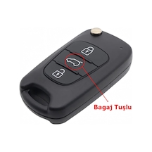 Hyundai Accent İ20 İ30 İx35 Uyumlu Anahtar - Kumanda Kabı Anahtarlık