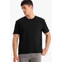 Defacto 26y801002287 Siyah Erkek T-shirt D7912ax/bk81 Siyah