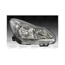 Valeo 044586 Far Sag Motorlu Ampullu Krom Corsa D 09 14