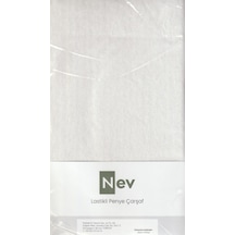 Nev Penye Çarşaf Fitted Beyaz 100x200+30