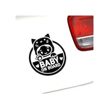 Arabada Bebek Var Sticker Oto Yapıştırma 2