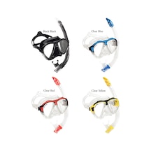 Cressi Matrix Maske Gamma Şnorkel Seti Clear-yellow