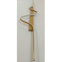 Tuna / Aplik / 120x24 Cm / Gold Gövde / 3 Renk Işık / 3 Yıl Garan Antrasit