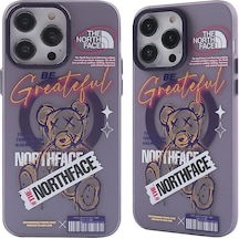 İphone 14 Pro Kılıf Apollo Magneticsafe Desenli Kapak - Apollo Mor - 2