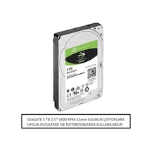 Seagate Barracuda 5tb 5400rpm Sata 6gb/s 128 Mb Cache 2.5\
