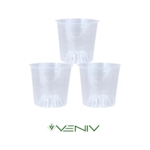 Orkide Yetiştirme Saksısı Pot 3 Adet-0.75l 3