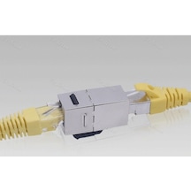 Cat6 Jack Kablo Metal Birleştirici 4380A Ekleme Uzatma Uzatıcı Rj