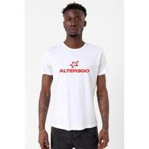 Lisa Alter Ego Beyaz Erkek Bisikletyaka Tshirt Çok Renkli