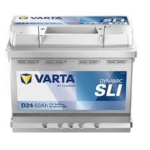 Varta D24 12V 60AH 540A Dynamic Sli Akü (Üretim Yılı: 2026)