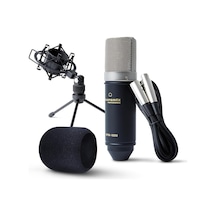 Marantz Professional Mpm-1000 - Podcast, Akış, Şarkı Söyleme, Tele-çalışma Ve Oyun Için Masa Standı Ve Kablolu Xlr Kondenser Stüdyo Mikrofonu