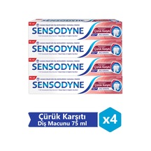 Hassasiyet + Çürük Karşıtı Diş Macunu 75 Ml X 4 Adet