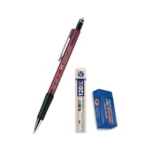 Uçlu Kalem Bordo 0.7 Grip 1347 Faber 120 Li Uç ve Sınav Silgisi V
