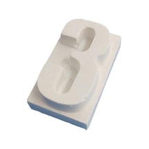 Boyanabilir Rakam Obje - 3 - Üç 4,5x2,7cm