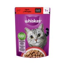 Adult Beef Sos İçinde Sığırlı Yetişkin Kedi Yaş Maması 85 Gr