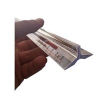 Cetvel 30 Cm Plastik Şeffaf 1 Adet Tribli Desimetre Okul Sınıf Öğrenci Tutumu Kolay Cetvel 30 Cm Genel