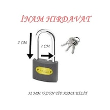 32 Mm Uzun Tip Asma Kilit