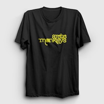 Presmono Unisex Five Arctic Monkeys T-shirt Siyah