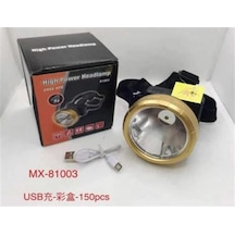 Powermaster Mx-81003 2 Watt Mıcro-usb Şarjlı 1200mah 3 Modlu Kafa Lambası Feneri-36474 Çok Renkli