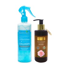 Naturix Collagen Sıvı Saç Kremi +  Gül Özlü Bakım Kremi