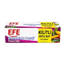 Kilitli Buzdolabı Poşeti Orta Boy 10 Lu