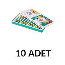 10 Adet 12 Renk Pastel Boya 12 Renk
