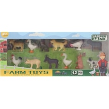 Farm Toys 12 Parça Çiftlik Hayvan Seti