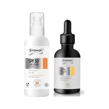 Sirenol Natural Cadı Fındığı Güneş Kremi SPF50+ 60 ML + Vitamin C Serum 30 ML