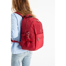 Klinkır Kadın Sırt Çantası Gümlük Kullanıma Uygun Büyük Boy Seyahat Çantası 43 30 Cm 001