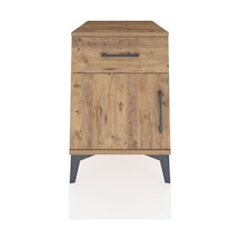 Kronos Komodin Tek Raflı Tek Çekmeceli Tek Kapaklı 44x59x64 Çam-çam Atlas Çam
