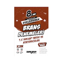 Ankara 8. Sınıf Güçlendiren İnkılap Tarihi Branş Denemeleri