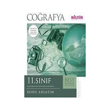 11.Sınıf Coğrafya Konu Anlatım - Kültür Yayıncılık