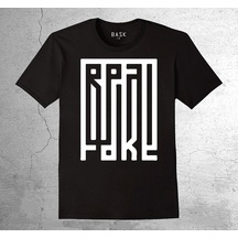 Real Fake Gerçek Sahte Retro Tişört Çocuk T-shirt 001
