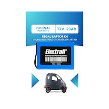 Regal Raptor K4 Uyumlu Batarya Lifepo4 72v 23ah