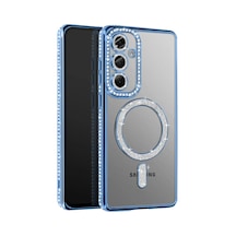 Samsung Galaxy Uyumlu S26 Joke Simli Magneticsafe Kılıf - Mavi Bzsxx00 1