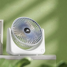 Ally S21 Şarjlı Fan Ergonomik Ev Ofis Sessiz Vantilatör- 5775