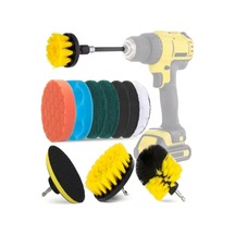 Çok Fonksiyonlu Matkap Fırça Temizleme Seti Scrubber Fırça Ovma Pedi Değiştirme