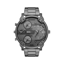 Diesel Dz7487 Quartz Çelik Füme 54 Mm Erkek Kol Saati Füme