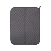 Lavabo Ve Bulaşık Kurutma Örtüsü Lavabo Matı Gri Renk 37 Cm X 44 Cm Çok Amaçlı Mat Belirtilmemiş Gri Diğer