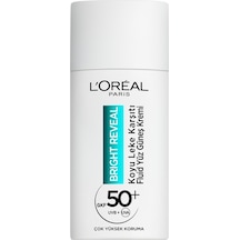 L'oréal Paris Bright Reveal Fluid Yüz Güneş Kremi 50 Ml 4 Adet