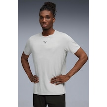 Puma Essentials Heather Cat Erkek Gri Spor Tişört 525920 04 Gri