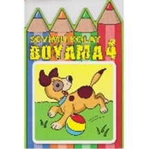 Sevimli Kolay Boyama 4- Parıltı Yayınları