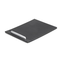 Ön Orta Sürgülü Panjur Bardak Tutucu Stor Perde Kapağı Siyah